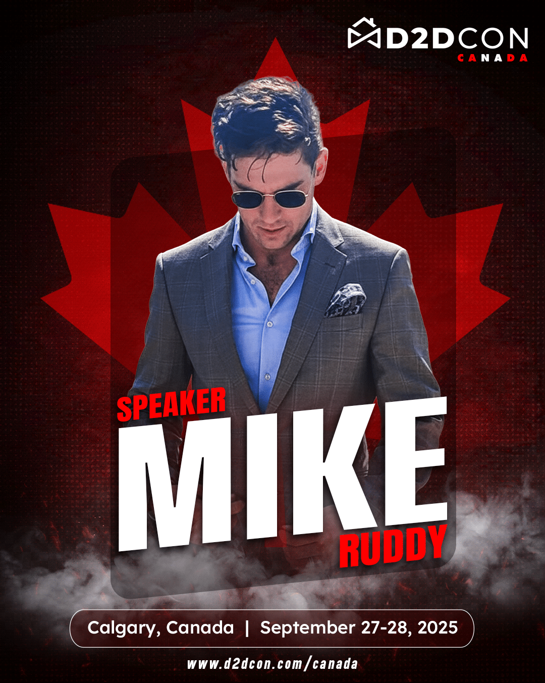 Mike Ruddy, Maple Door 2025 winner and D2DCon Canada speaker