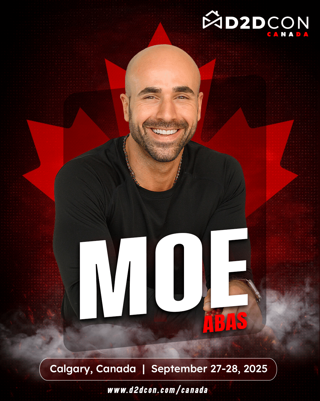 Moe Abbas, D2DCon Canada 2025 speaker