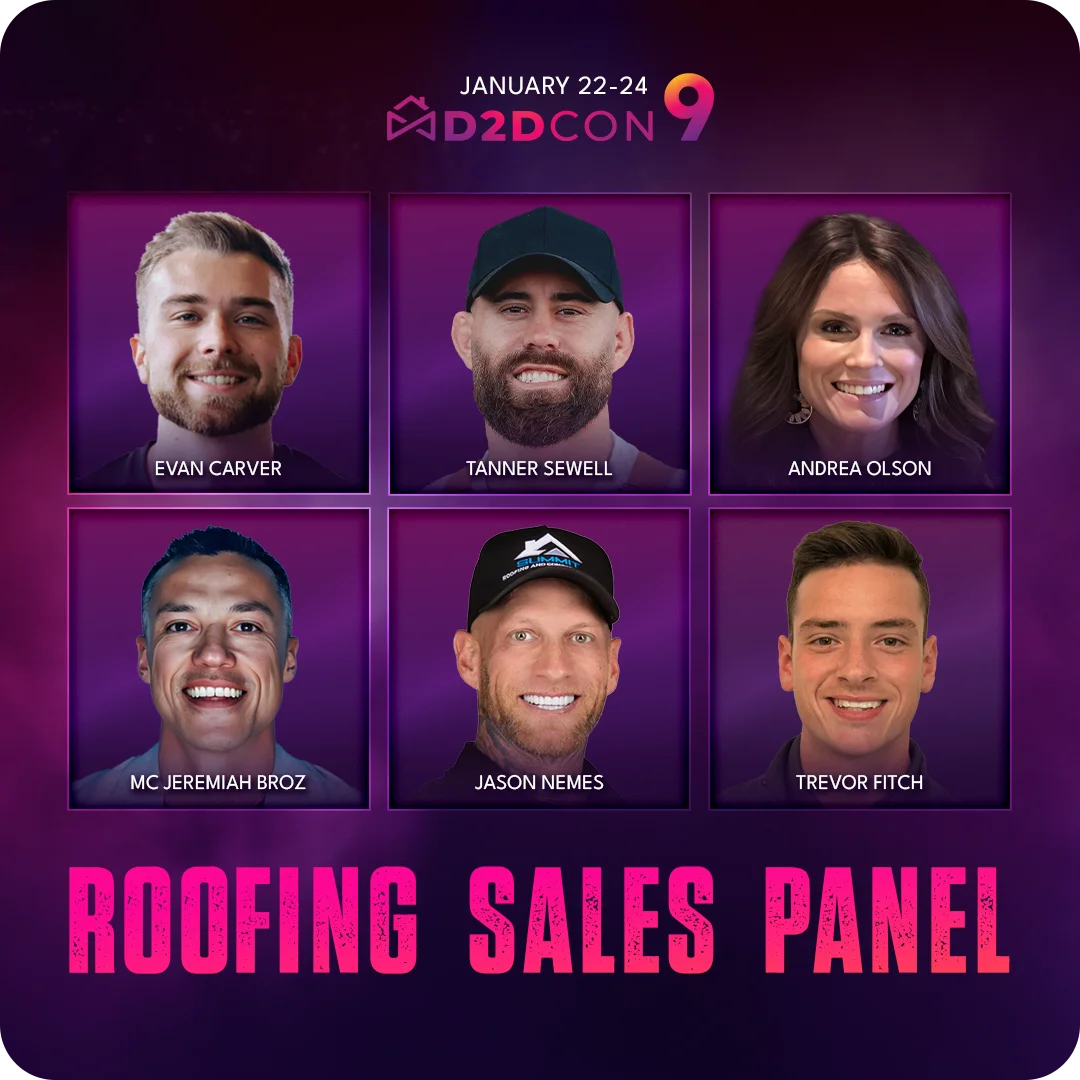 Roofing Sales Panel 1